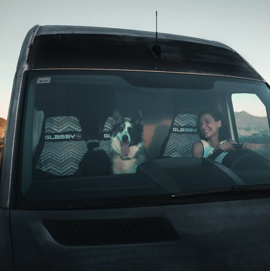 HOUSSE DOUBLE AVANT ETNICA POUR FOURGON